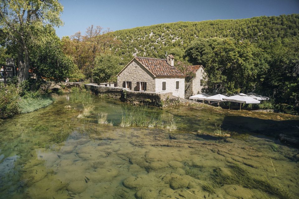 Split: Krka Waterfalls Tour, Boat Cruise, and Swimming - Jaruga Hydroelectric Plant: Where Old Power Meets River Views