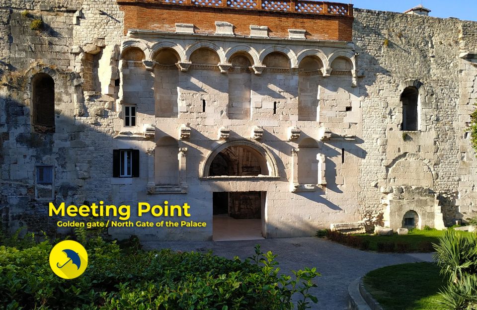 Split: Old Town and Diocletian Palace Walking Tour - Meeting at the Golden Gate: the fastest way to orient in Split