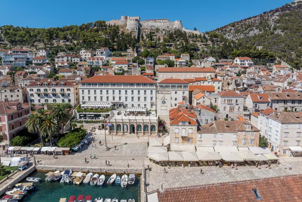 Split or Trogir: Blue Cave, Vis, and Hvar Speedboat Tour - Pakleni islands and Palmižana: bay time near Hvar
