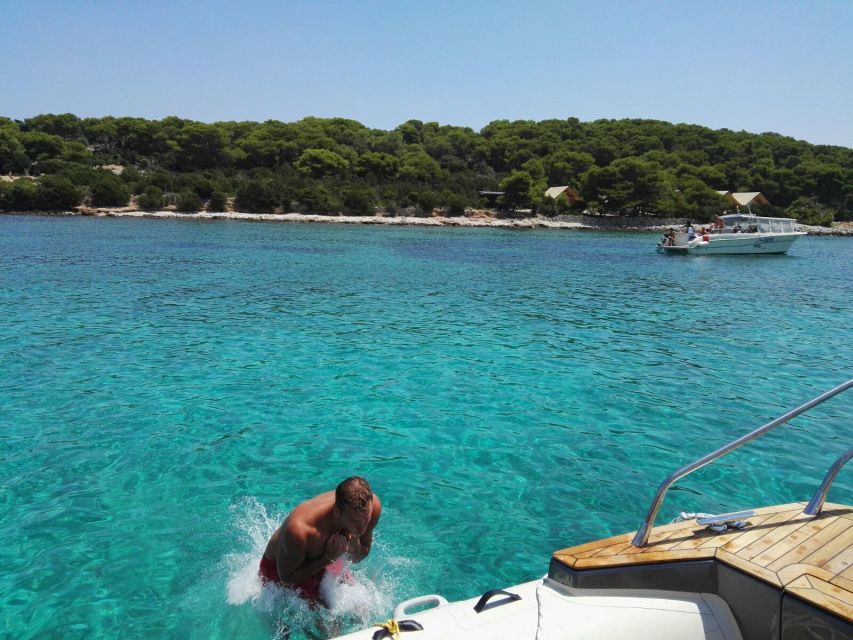 Split: Private Full Day Boat Trip to Blue Lagoon and Trogir - Blue Lagoon swimming and snorkeling: clear water, real time