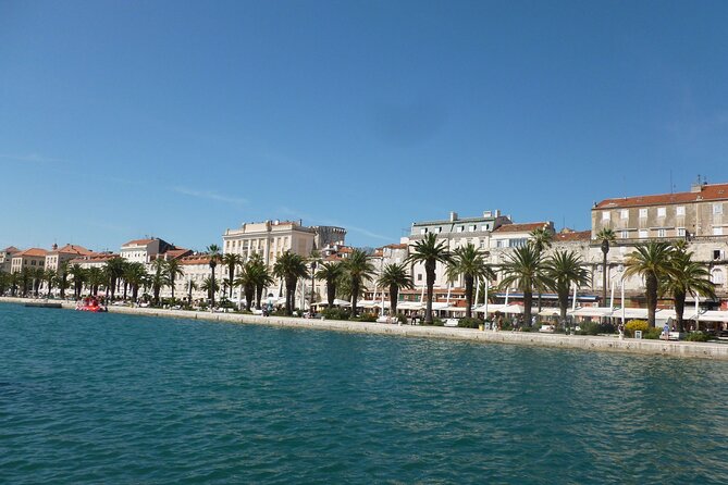 Split Riviera Panoramic Sunset Cruise with Summer Vibes on Boat - Then Back to Split: Riva Promenade and Night Views
