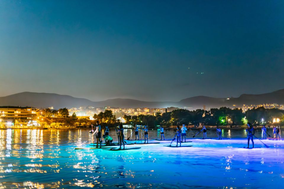 Split: Stand Up Paddleboard Night Glow Tour - Stobreč Guided Glow Paddle: 1.5 Hours of Sea + River Atmosphere