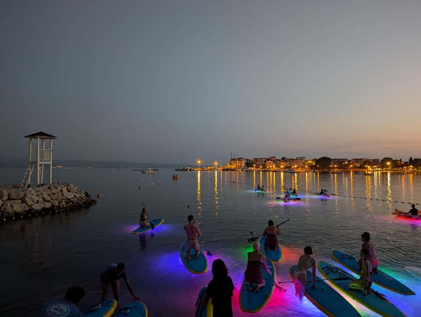 Split: Stand Up Paddleboard Night Glow Tour - The LED LEDboards Effect: What You’ll Actually See Under You