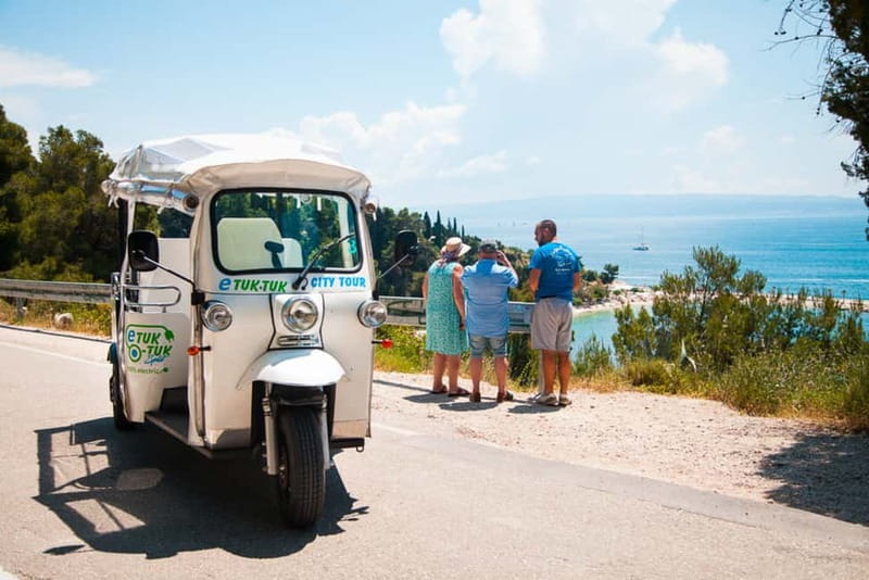 Split: Top City Highlights Electric Tuk-Tuk Tour - West Bank and ACI Marina: the sea views you get without the sweat