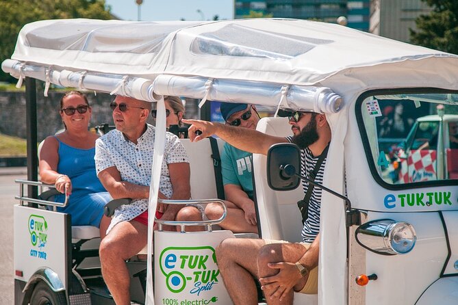 Split Tour by Electric Tuk-Tuk: Top City Highlights - Kasjuni Beach, Poljud Stadium, Teraca Vidilica: Marjan Peninsula Hits