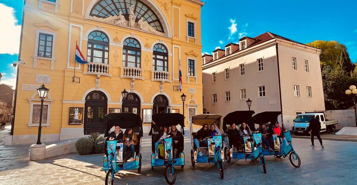Split Tour in Private Electric Rickshaw - Why an electric rickshaw works so well in Split