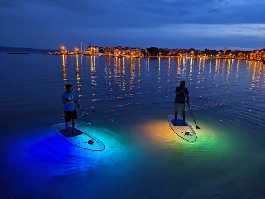 Split: Transparent SUP night Glow tour - Guides, photos, and the vibe that keeps people smiling