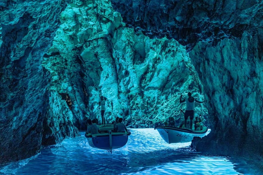 Split/Trogir: Blue Cave, Mamma Mia, Hvar and 5 Island Tour - Split or Trogir: your best launch point for five islands