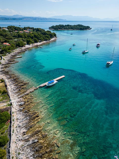 Split/Trogir: Half-Day(5 hours) 3-Island Speedboat Adventure - Stop 2: Maslinica on Šolta for a real island break