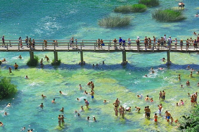 Split/Trogir/Kastela: Krka Private Tour - option: Wine Tasting - Stop 3: Plastovo vineyard tastings with indigenous grapes, olive oil, and liqueurs