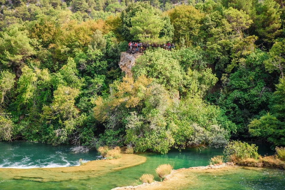 Split/Trogir: Krka National Park Day Trip & Boat to Skradin - The Krka river canyon boat ride to Skradin