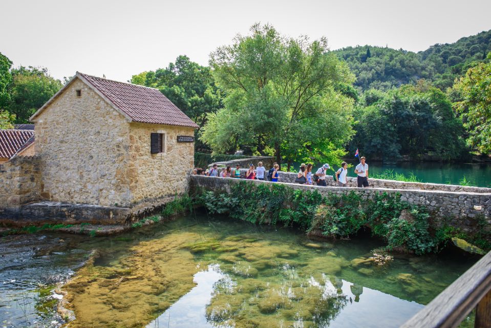 Split/Trogir: Krka National Park Day Trip with Wine Tasting - Skradinski Buk: the guided waterfall walk that sets the tone