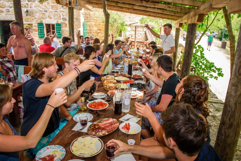 Split/Trogir: Krka National Park Day Trip with Wine Tasting - Skradin: choose town wandering or make it a swim break