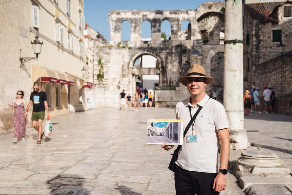 Split: Walking tour of Split with a 'Magister' of History - Bronze Gate to Cellars: the story goes underground