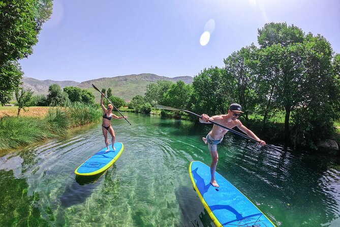 Stand Up Paddle adventure in Split - Žrnovnica near the sea: explore, swim, and keep an eye out for turtles