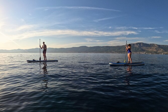Stand Up Paddle Tour in Split - Entering the experience: Bene Beach is your launch point