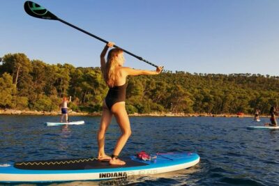 Stand Up Paddle Tour in Split - The best views: Marjan Park, Bene and Kasjuni beaches, and Tito’s villa
