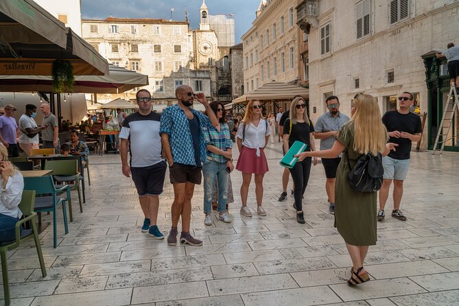 Storytelling World War II in Split Tour - Getting There: Start at Hrvatskog narodnog preporoda and Finish at Trg Republike