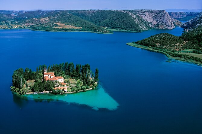 The Wonder of nature route - Panoramic Flight over Plitvice Lakes & Krka NP - Plitvice Lakes from above: why the finale is the smart move