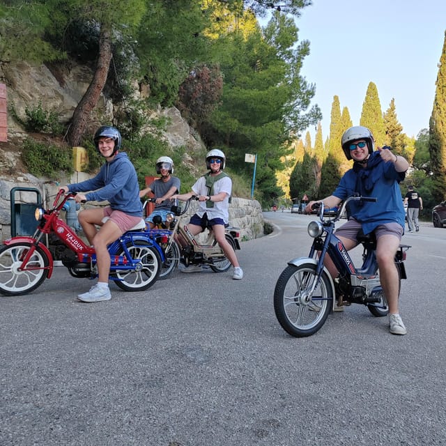Unique vintage Tomos moped tour Split - Back to the '80s - Coffee, Guuc juice, and a quick break that feels local