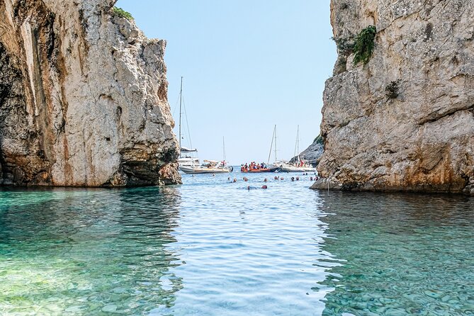 VIS Island (Mamma Mia Island) PRIVATE TOUR - Stiniva Cove: The Swim Stop With Real “Step Into Water” Energy