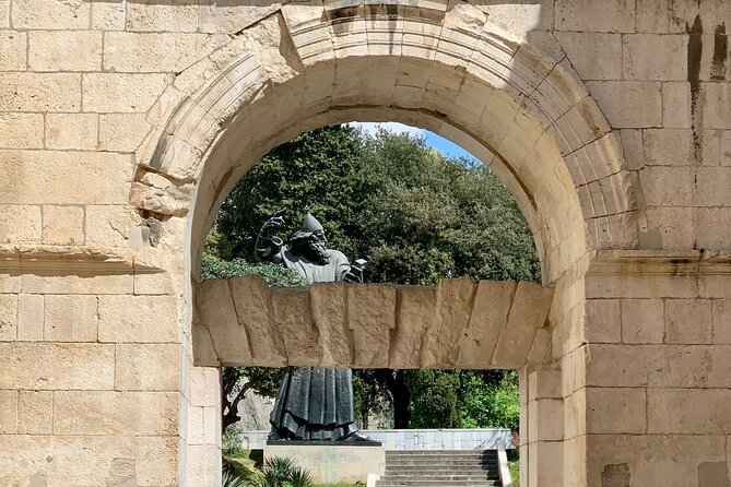 Walking tour of Split with an Art Historian - Gregory of Nin’s statue and the Golden Gate approach