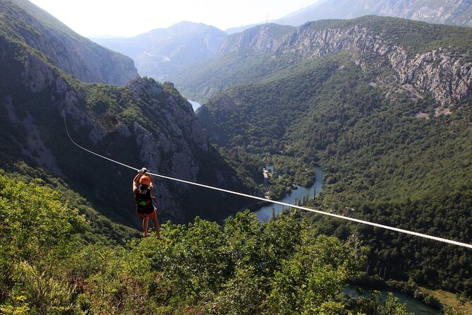 Zipline Croatia: Cetina Canyon Zipline Adventure from Omis - The walk-and-climb reality: what to wear and what to expect